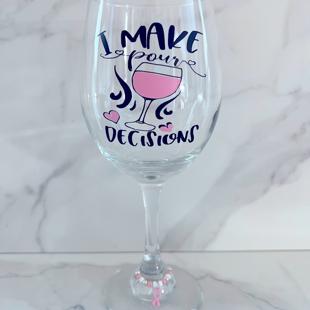 Wine glass stemware